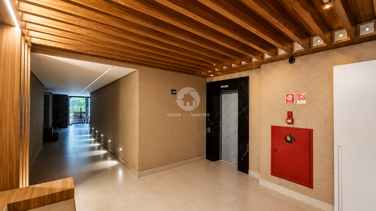 Apartamento 2 Dormitórios, Varanda Gourmet e Vista Livre - José Menino Santos/SP em José Menino, Santos — foto 22