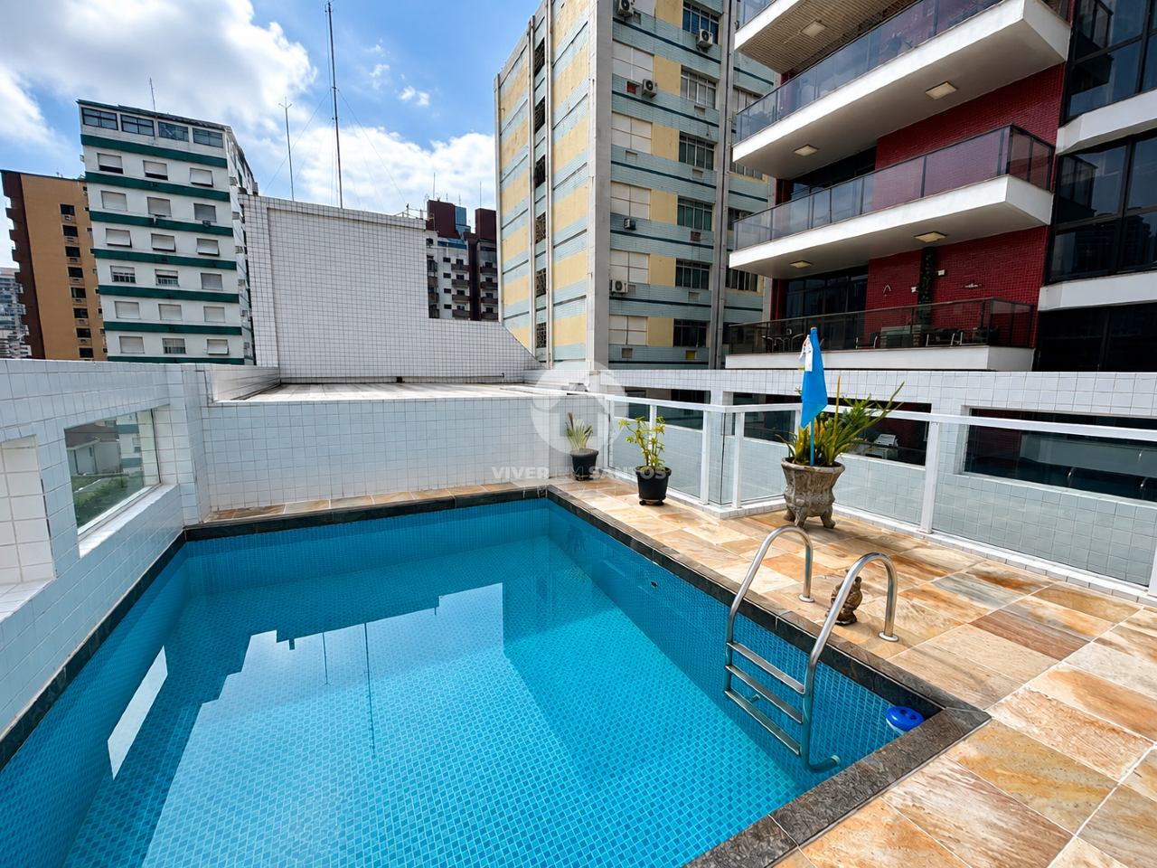 Cobertura Duplex 4 Dormitórios, Piscina Privativa e Lazer Exclusivo - Santos SP em Pompéia, Santos — foto 22