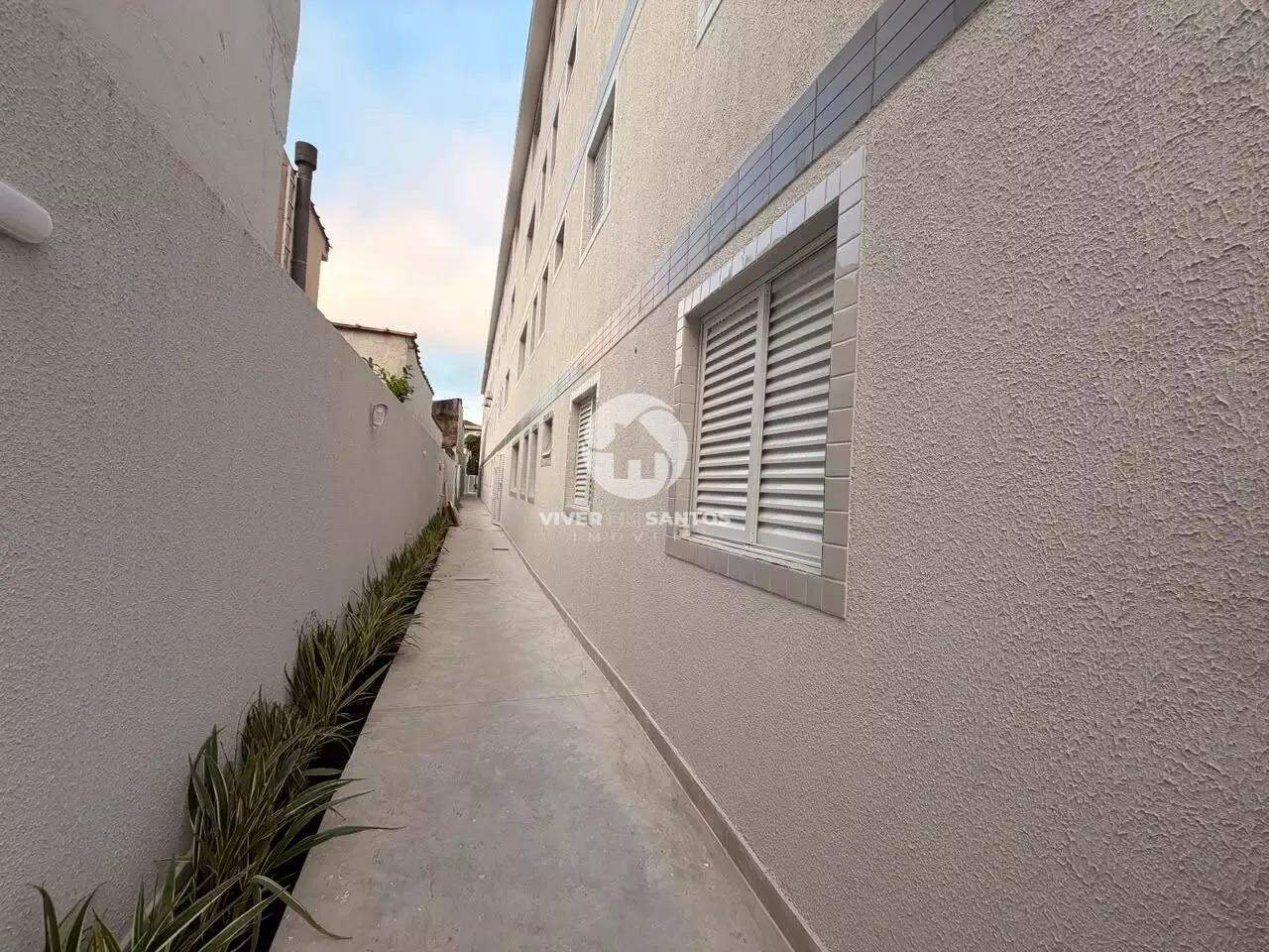 Apartamento Térreo 2 Dormitórios, Elevador e Churrasqueira no Macuco - Santos SP em Macuco, Santos — foto 18
