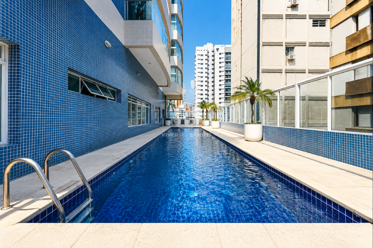 Excelente oportunidade de apartamento Garden no Bairro Aparecida. em Aparecida, Santos — foto 25