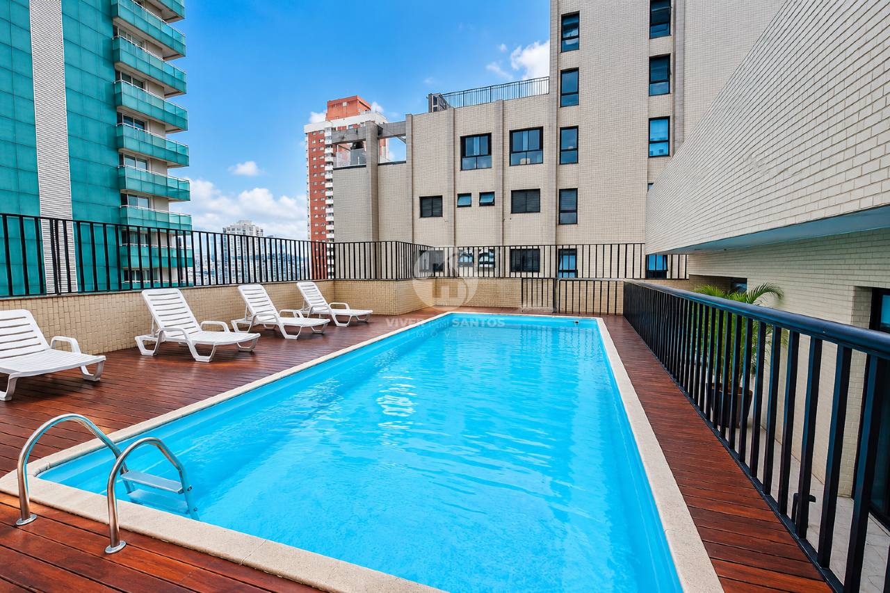 Apartamento à venda, 3 quartos, 3 suítes, 3 vagas, Boqueirão - Santos/SP em Boqueirão, Santos — foto 28