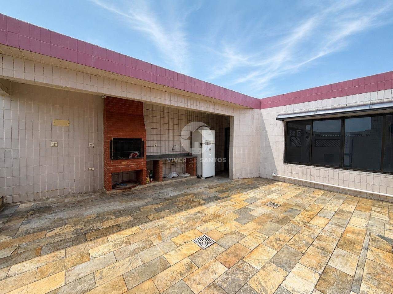Apartamento 1 Dormitório, Sacada, Vaga Demarcada e Lazer na Aparecida – Santos/SP em Embaré, Santos — foto 18