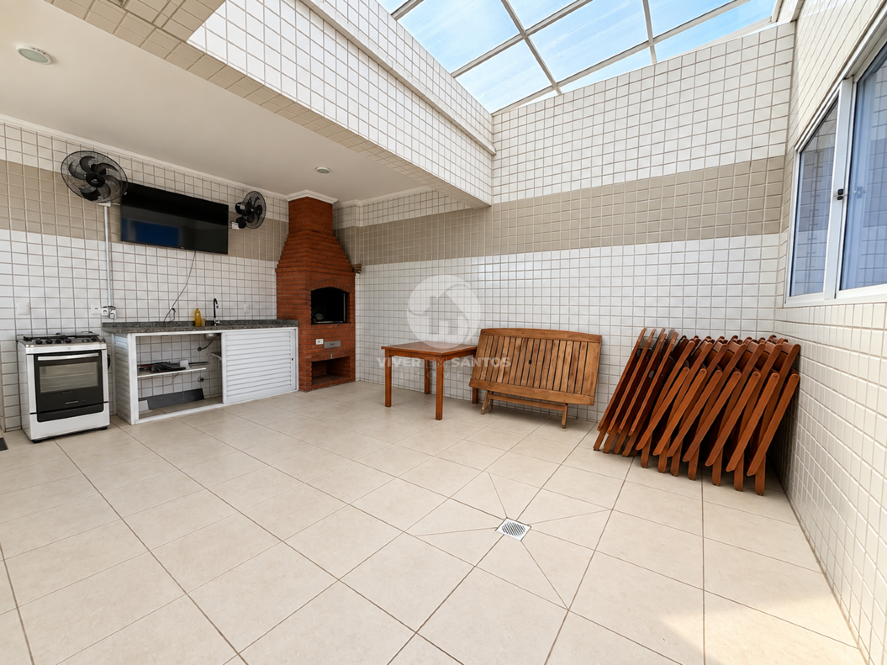 Apartamento 105 m², Suíte, Escritório, Varanda Gourmet, 2 Vagas e Lazer Completo na Aparecida – Santos/SP em Aparecida, Santos — foto 31