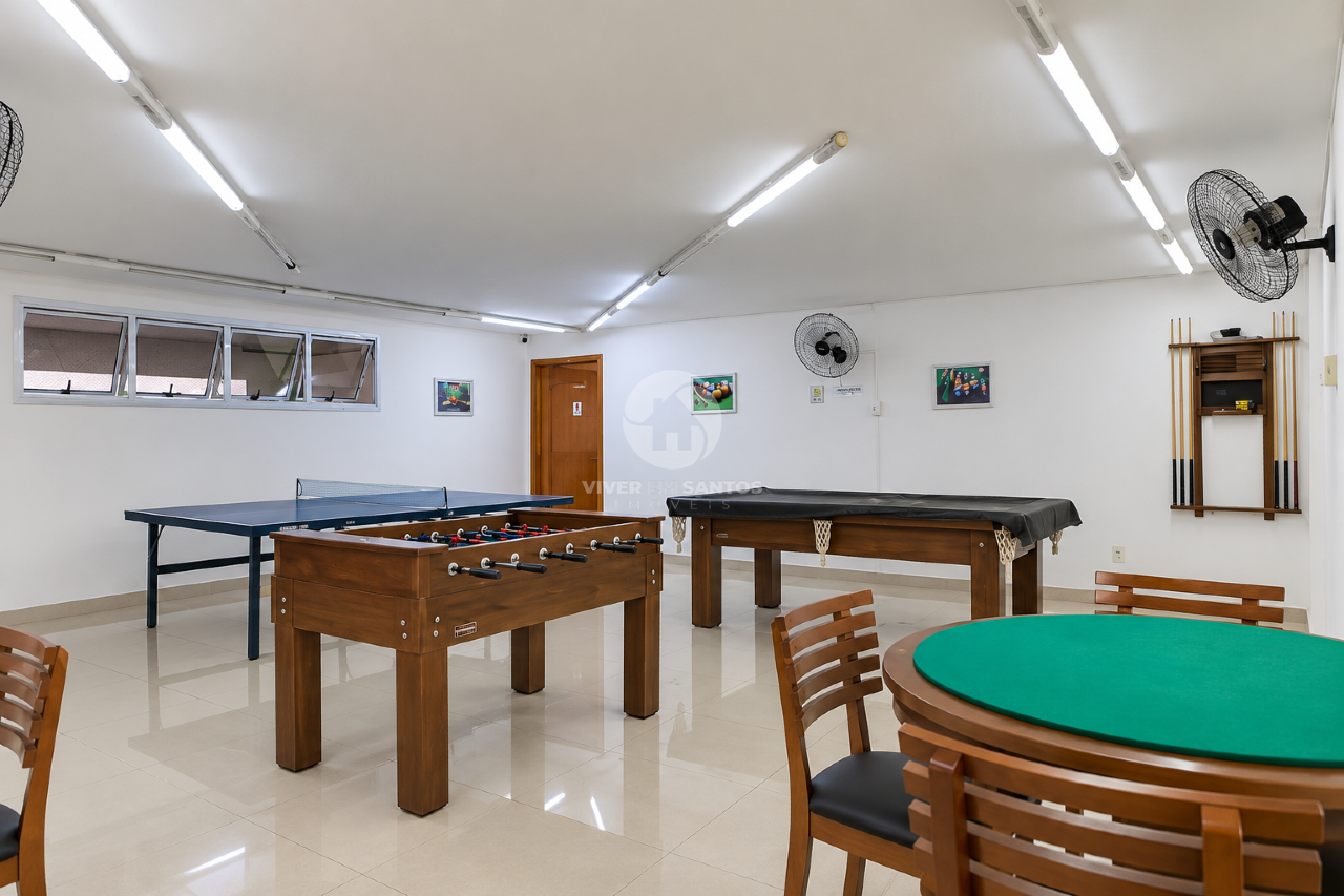 Apartamento 105 m², Suíte, Escritório, Varanda Gourmet, 2 Vagas e Lazer Completo na Aparecida – Santos/SP em Aparecida, Santos — foto 29