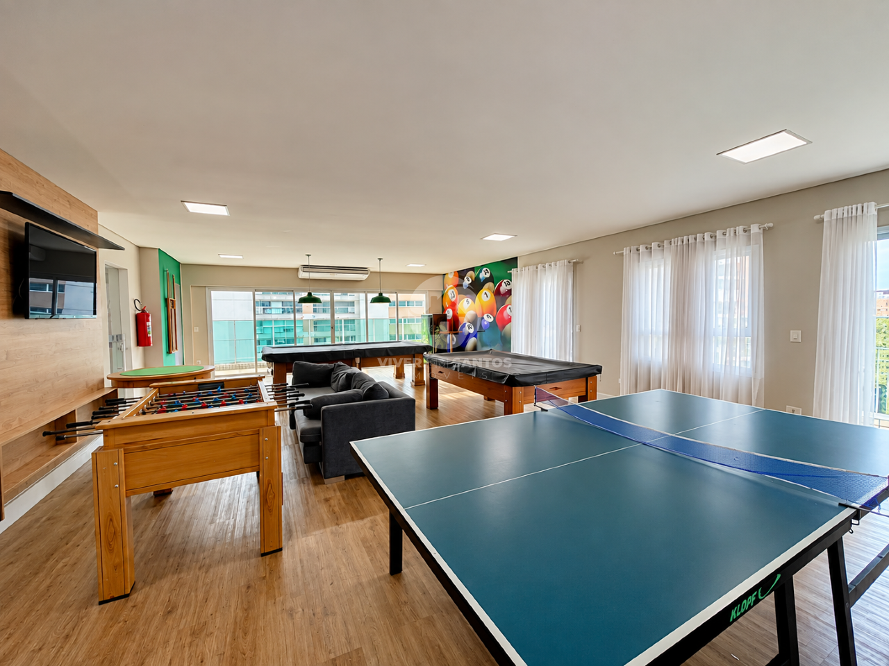 Apartamento Mobiliado 52 m², 1 Dormitório, Varanda com Vista Livre, Vaga e Lazer Completo no Gonzaga – Santos/SP em Gonzaga, Santos — foto 29