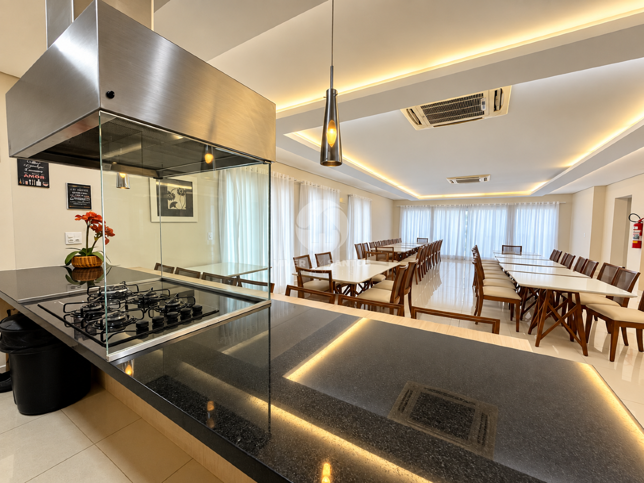 Apartamento Mobiliado 52 m², 1 Dormitório, Varanda com Vista Livre, Vaga e Lazer Completo no Gonzaga – Santos/SP em Gonzaga, Santos — foto 27
