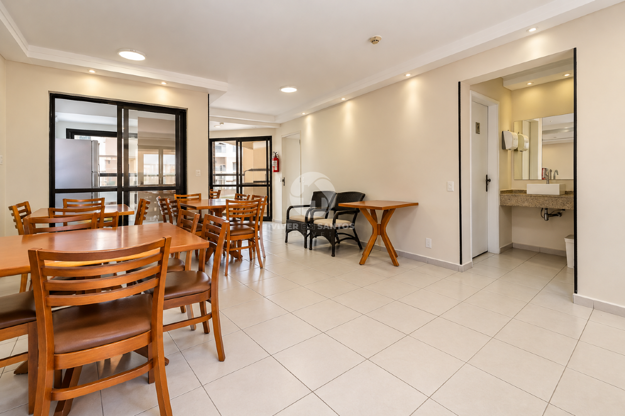 Apartamento com 3 Quartos com vista livre no Gonzaga em Santos em Gonzaga, Santos — foto 23