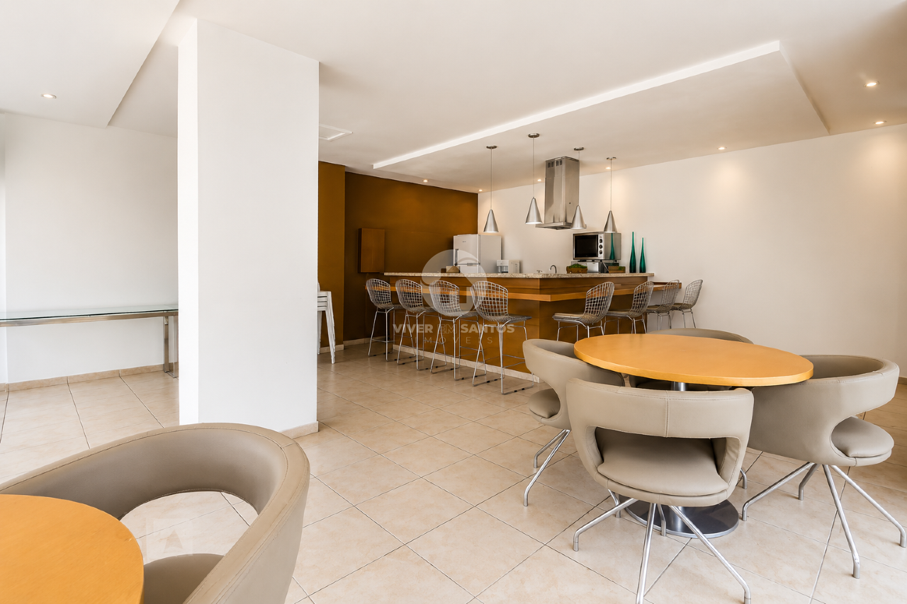 Apartamento mobiliado de 3 quartos, 1 suite, com varanda gourmet na Ponta da Praia. em Ponta da Praia, Santos — foto 41