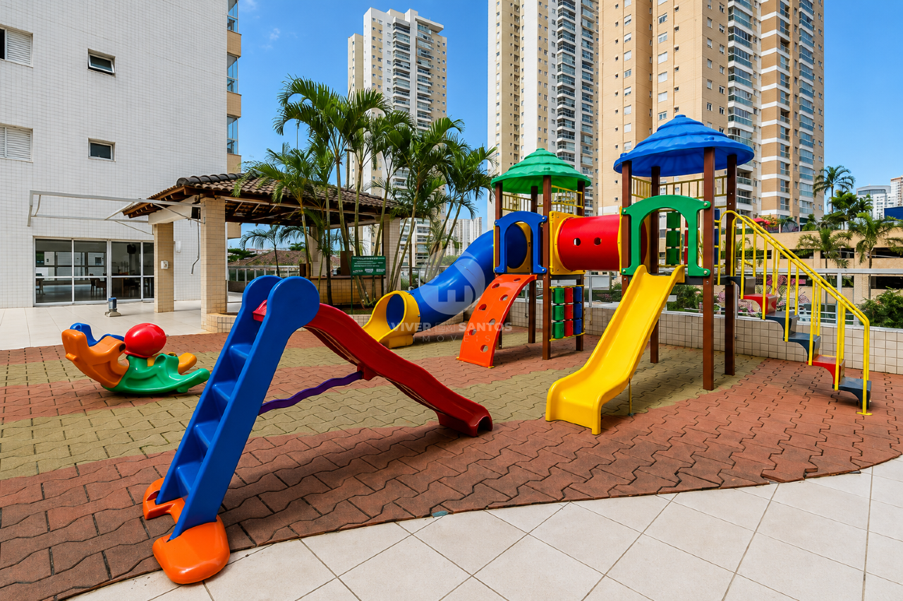 Apartamento mobiliado de 3 quartos, 1 suite, com varanda gourmet na Ponta da Praia. em Ponta da Praia, Santos — foto 33