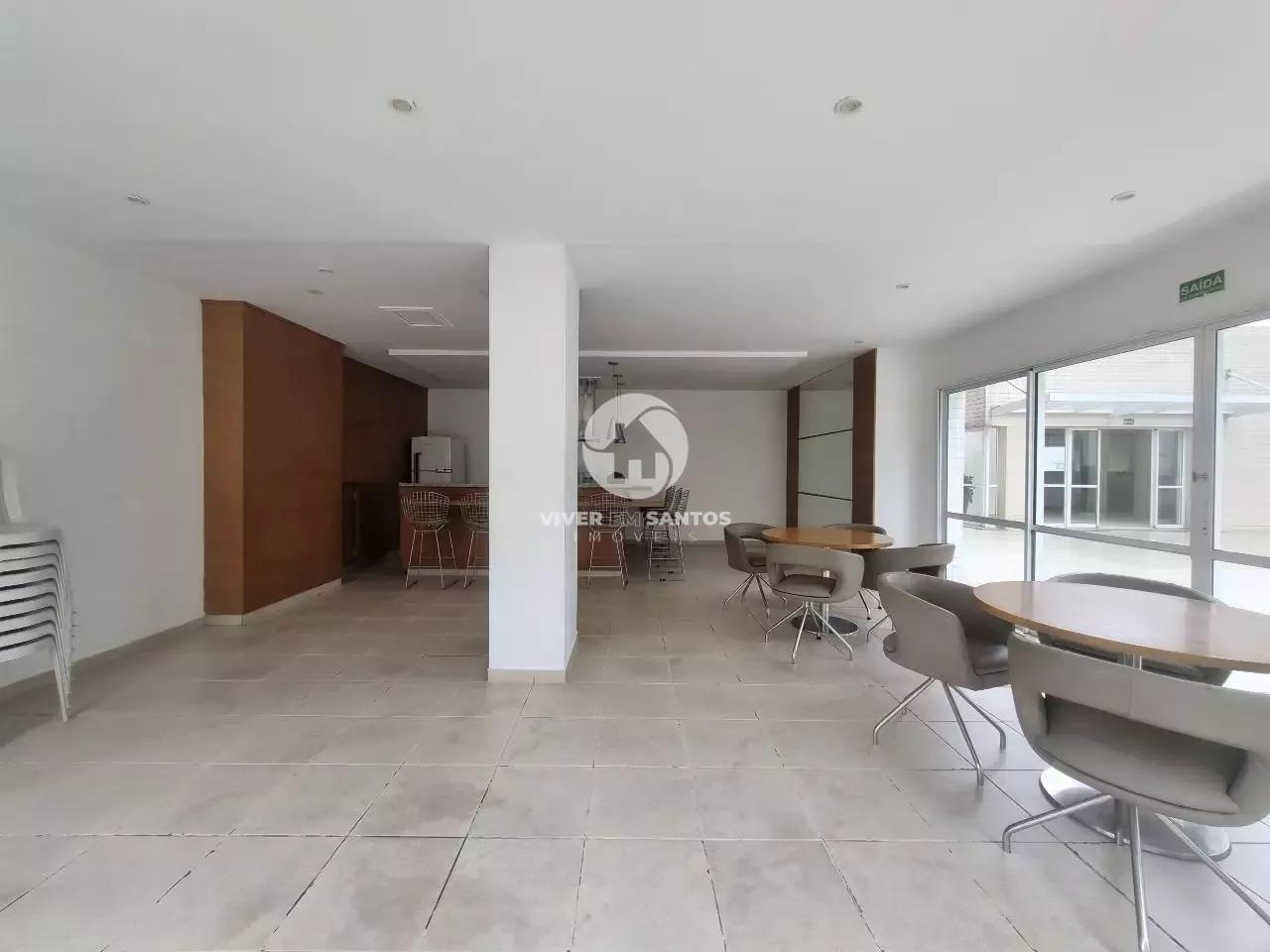 Apartamento mobiliado de 3 quartos, 1 suite, com varanda gourmet na Ponta da Praia. em Ponta da Praia, Santos — foto 42