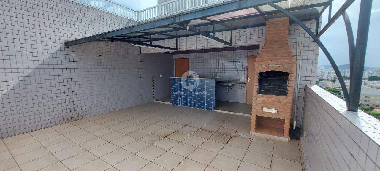 Apartamento 2 Dormitórios, Sacada, Piscina e Vaga Demarcada na Aparecida – Santos/SP em Aparecida, Santos — foto 21