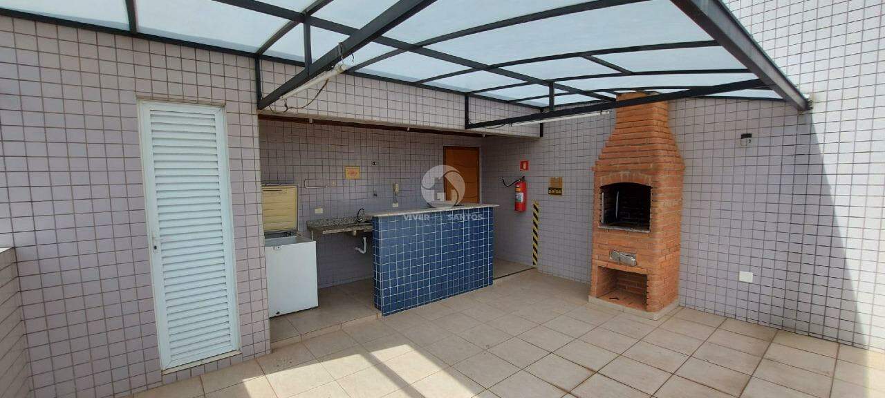 Apartamento 2 Dormitórios, Sacada, Piscina e Vaga Demarcada na Aparecida – Santos/SP em Aparecida, Santos — foto 19