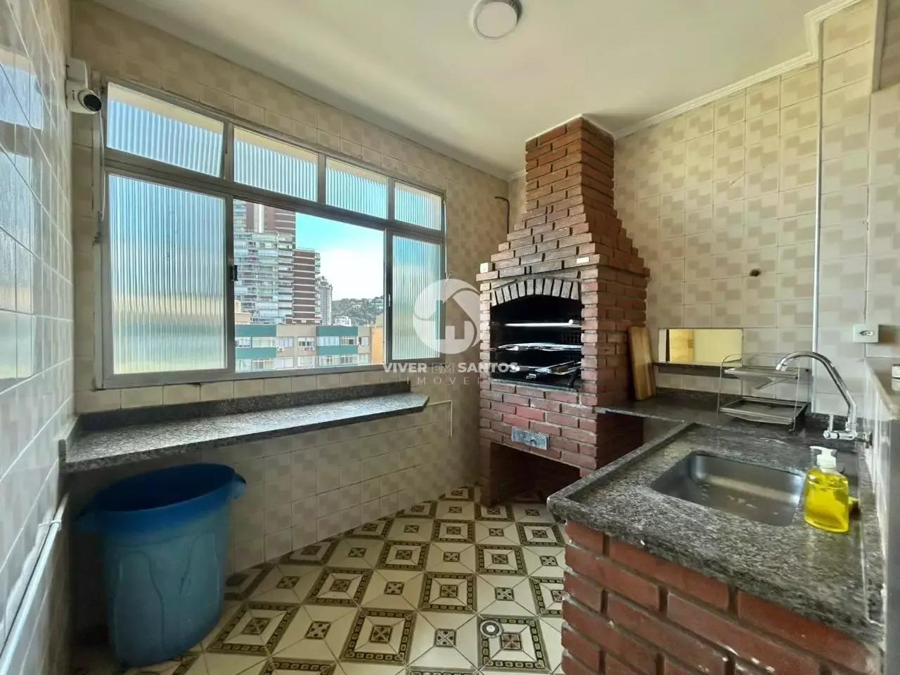 Apartamento Reformado, 3 Dormitórios, Suíte com Closet e Garagem no Gonzaga – Santos/SP em Gonzaga, Santos — foto 33