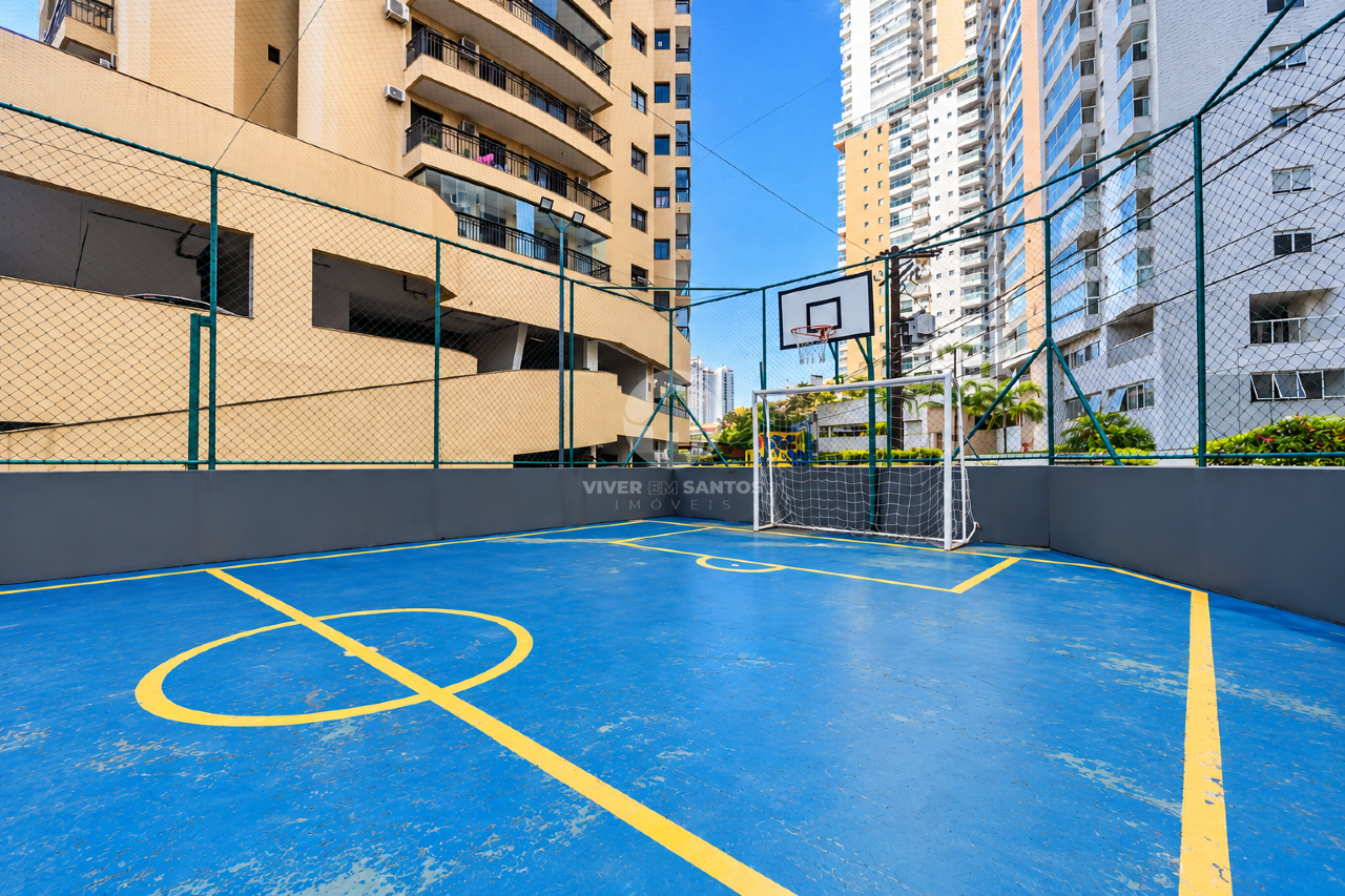 Apartamento 3 Dormitórios, Suíte com Closet, Sacada, Vista Livre e Lazer Completo na Ponta da Praia – Santos/SP em Ponta da Praia, Santos — foto 34