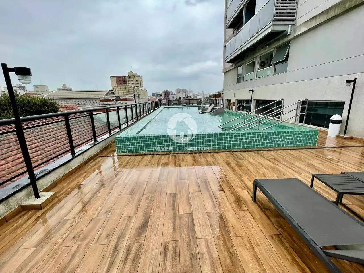 Apartamento 2 Dormitórios, Suíte, Lazer Completo e Piscina no Embaré - Santos SP em Embaré, Santos — foto 26