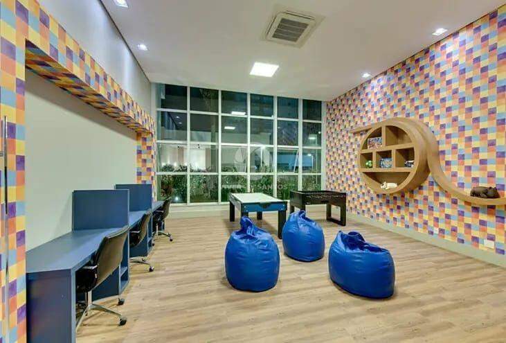 Apartamento Alto Padrão, 2 Suítes, Sacada com Churrasqueira e 2 Vagas na Ponta da Praia – Santos/SP em Ponta da Praia, Santos — foto 37