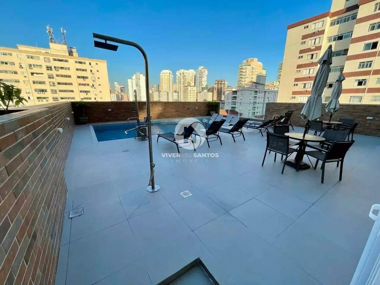 Lindo Apartamento Studio - Conforto e Lazer Completo! em Campo Grande, Santos — foto 21