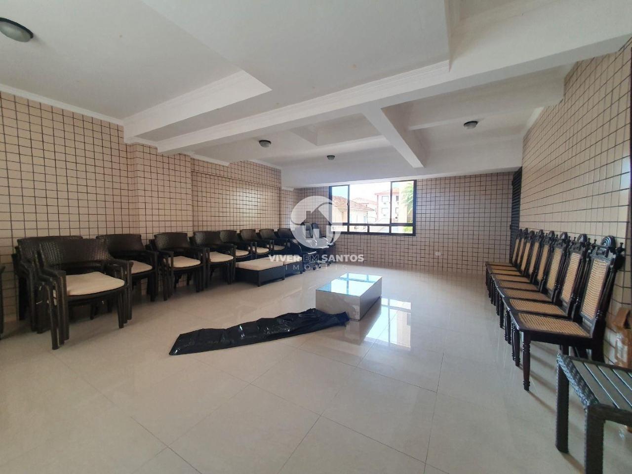 Apartamento 135 m², 3 Dormitórios, Suíte com Closet, Varanda Gourmet e 2 Vagas no Embaré – Santos/SP em Embaré, Santos — foto 29