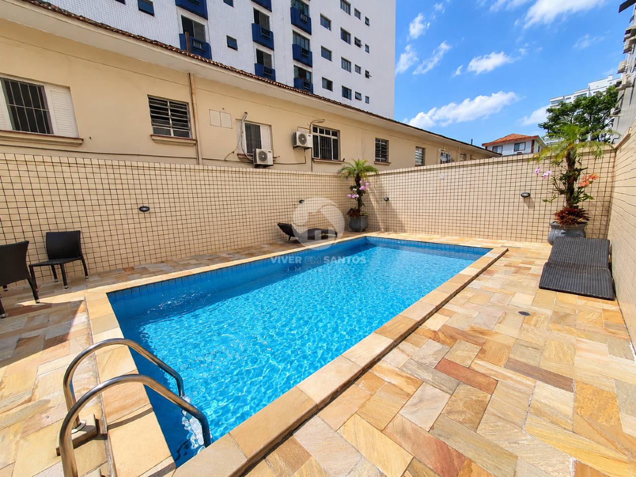 Apartamento 135 m², 3 Dormitórios, Suíte com Closet, Varanda Gourmet e 2 Vagas no Embaré – Santos/SP em Embaré, Santos — foto 25