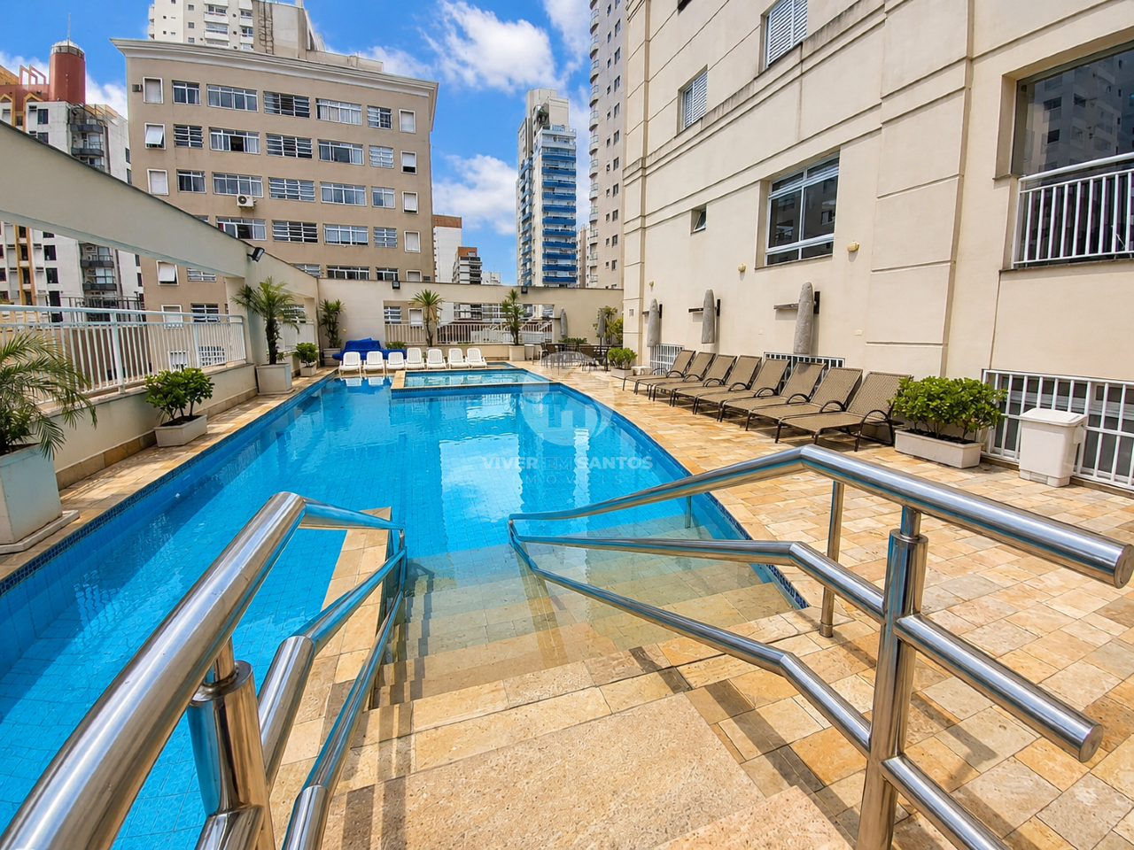 Apartamento com Vista Mar, 3 Suítes, Varanda Gourmet, 2 Vagas e Lazer Completo no Boqueirão – Santos/SP em Boqueirão, Santos — foto 25