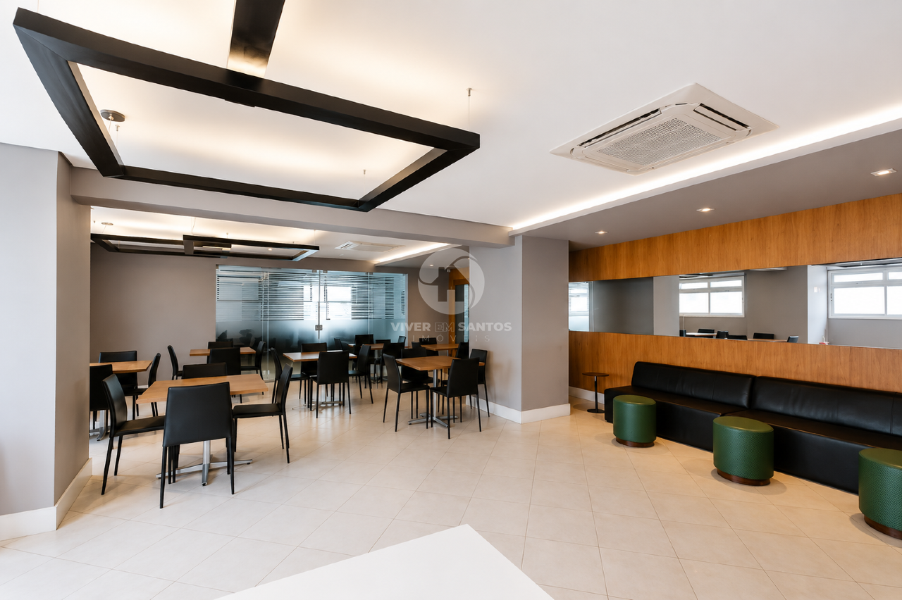 Apartamento com Vista Mar, 3 Suítes, Varanda Gourmet, 2 Vagas e Lazer Completo no Boqueirão – Santos/SP em Boqueirão, Santos — foto 29