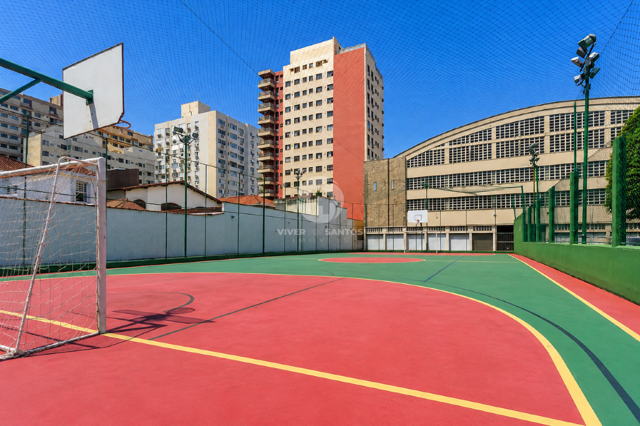 Apartamento 1 Dormitório, Frente Mar e Vista Lateral para o Mar na Aparecida - Santos/SP em Aparecida, Santos — foto 17