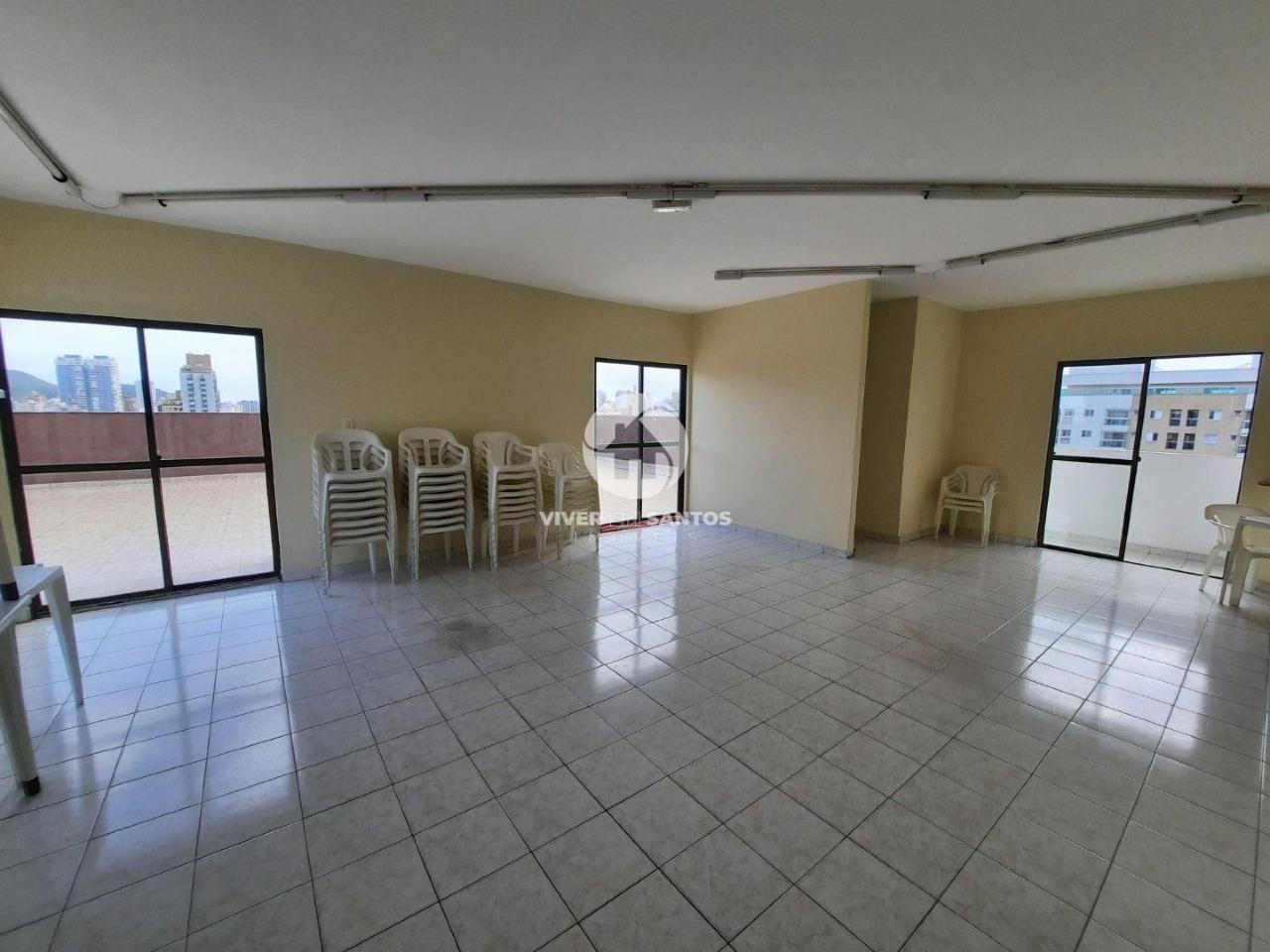Apartamento Reformado, 1 Dormitório, Varanda, Vista Livre e Garagem Demarcada no Estuário – Santos/SP em Estuário, Santos — foto 19