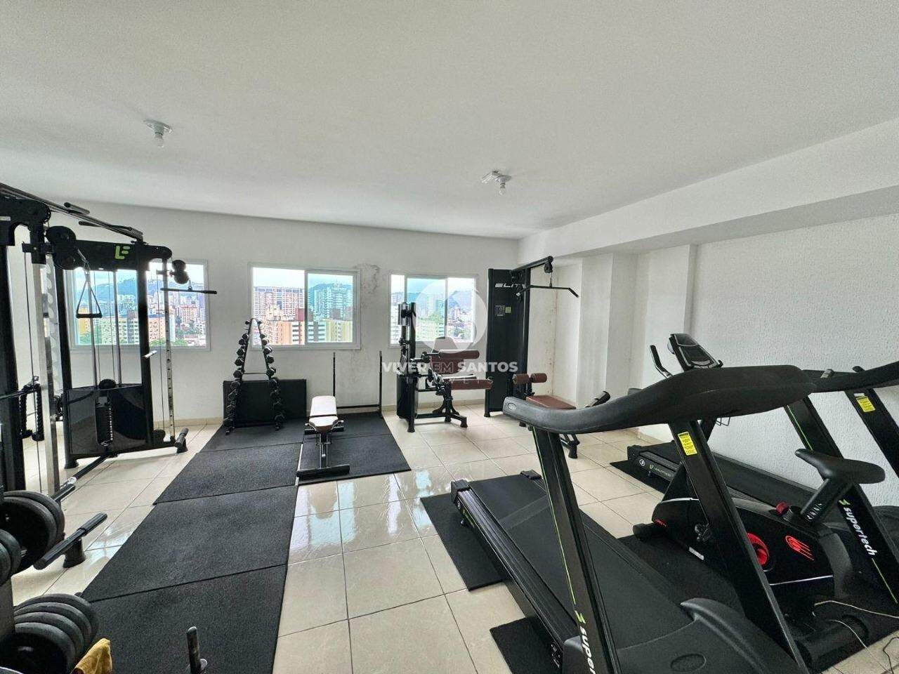 Apartamento 1 quarto com vaga demarcada em Santos em Macuco, Santos — foto 15