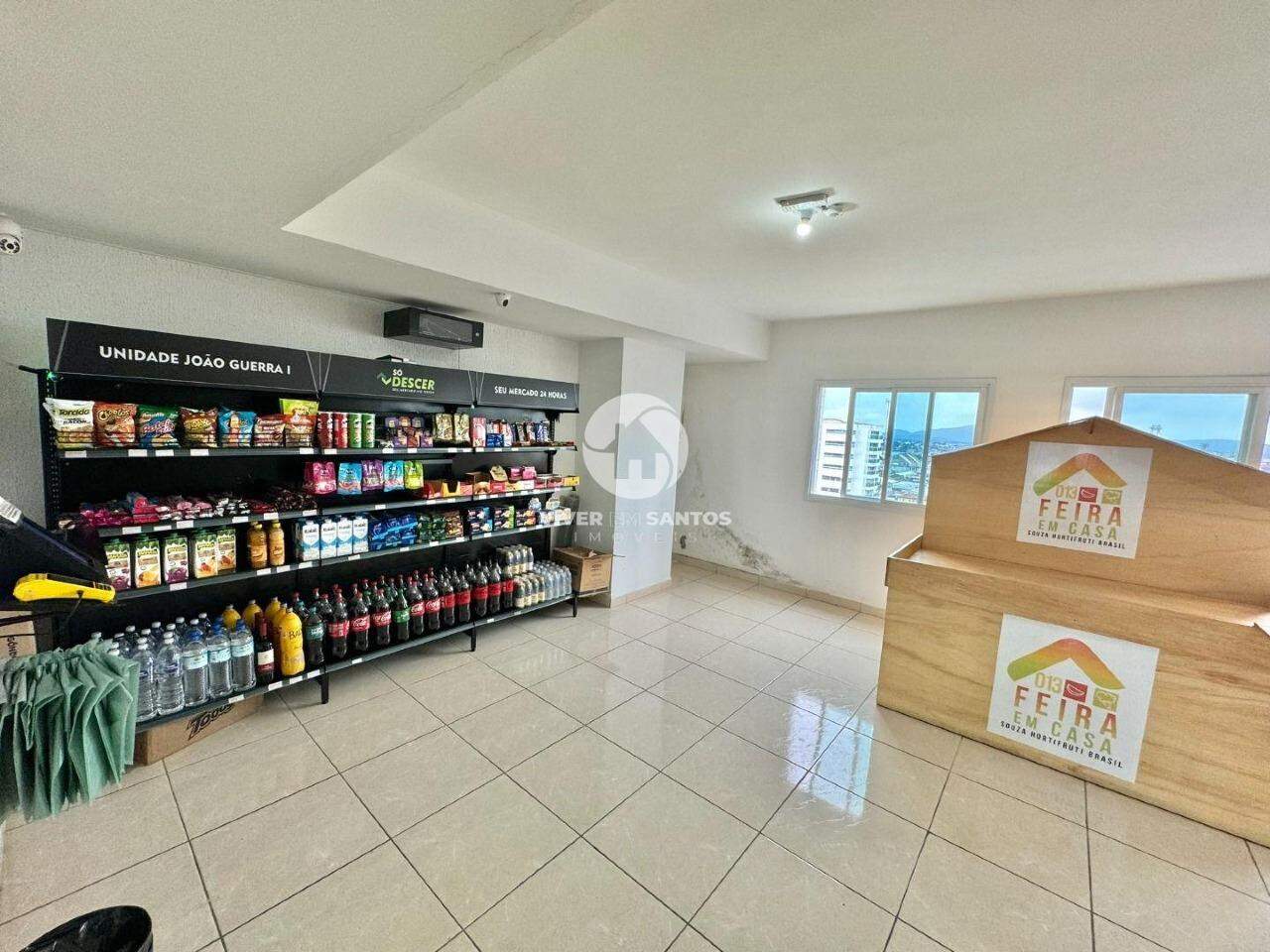 Apartamento 1 quarto com vaga demarcada em Santos em Macuco, Santos — foto 22
