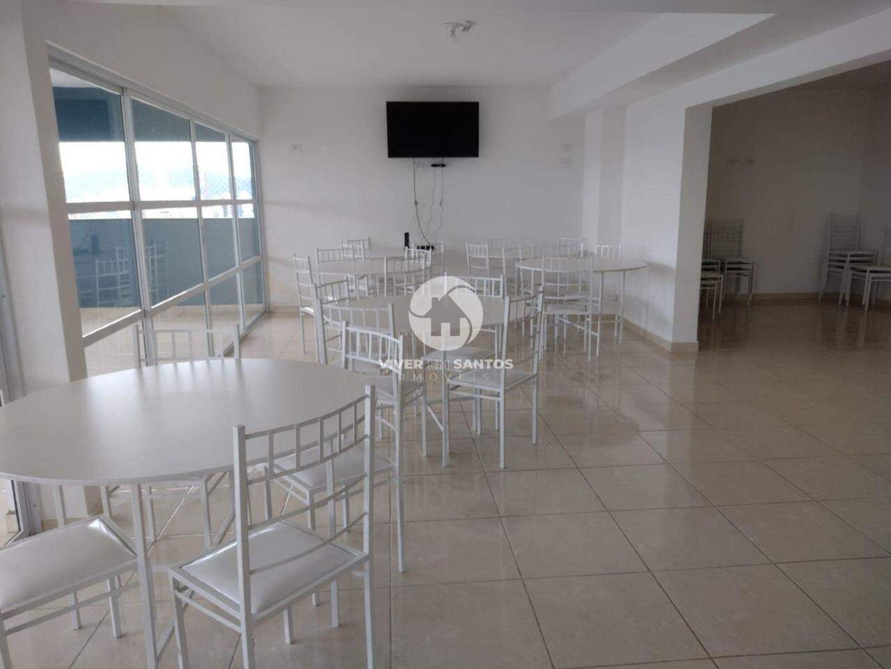 Apartamento 1 quarto com vaga demarcada em Santos em Macuco, Santos — foto 21