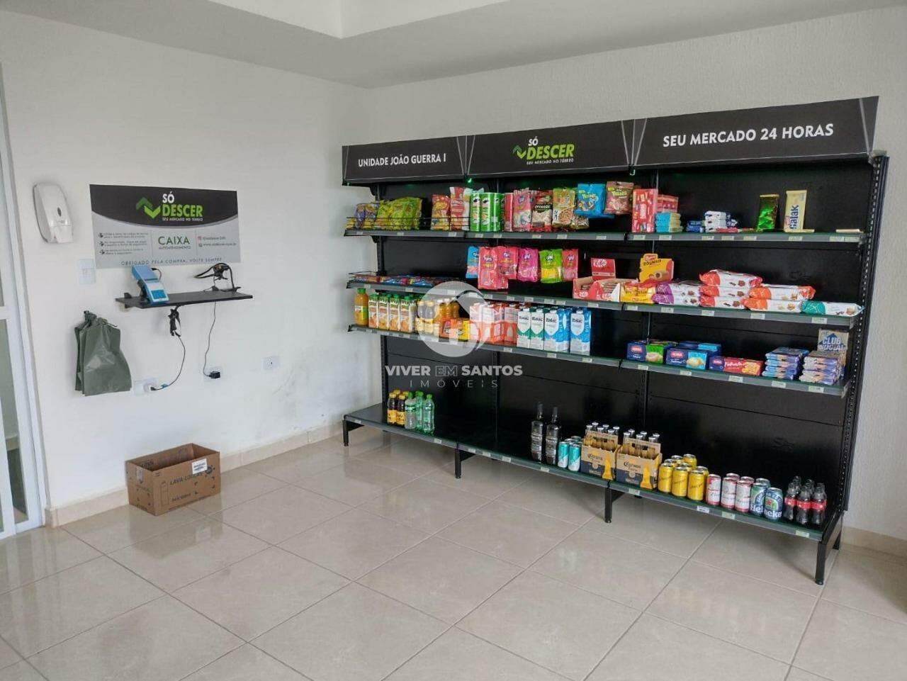 Apartamento 1 quarto com vaga demarcada em Santos em Macuco, Santos — foto 18