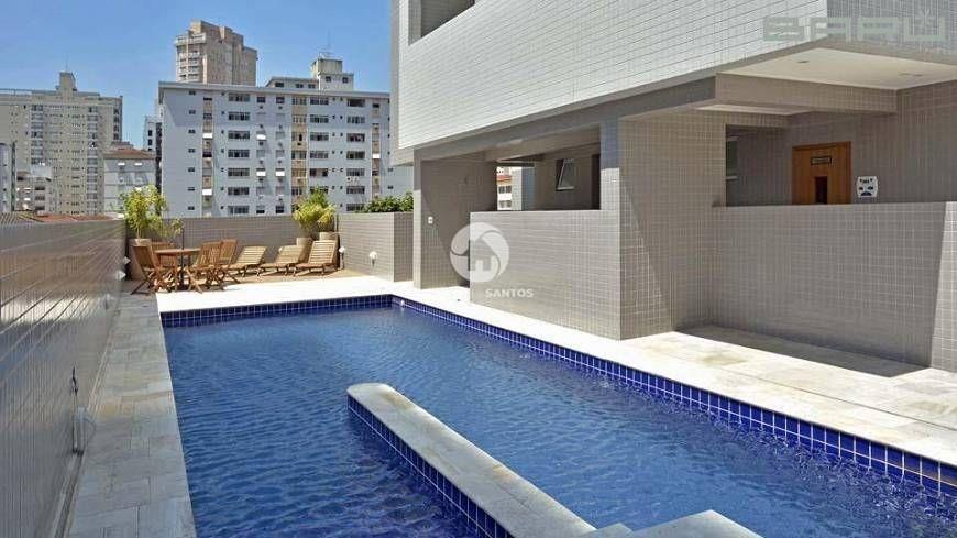 Apartamento Garden com 2 dormitórios à venda, 148 m² por R$ 930.000,00 - Gonzaga - Santos/SP em Gonzaga, Santos — foto 22