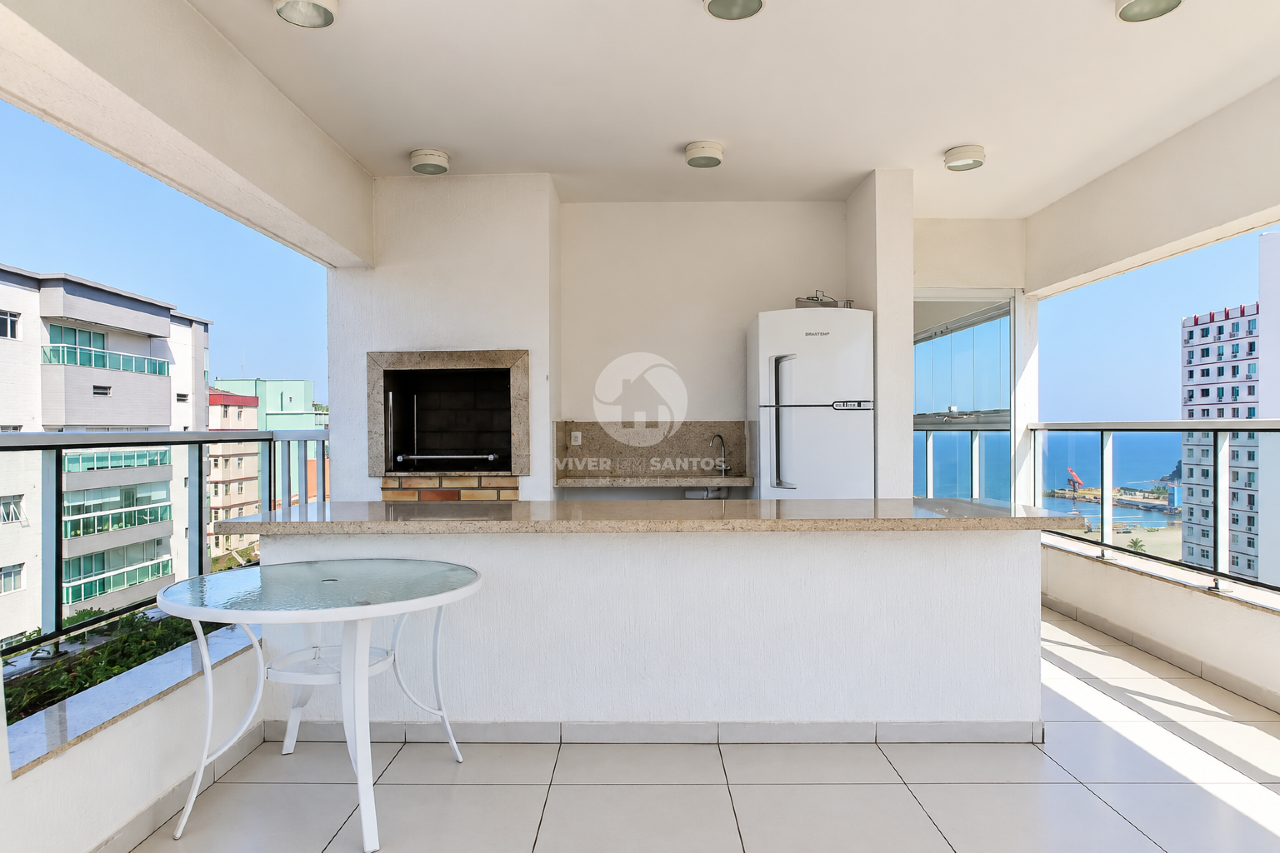 Apartamento 2 Dormitórios, Suíte, Varanda e Lazer Completo Próximo a Praia do José Menino – Santos/SP em José Menino, Santos — foto 34