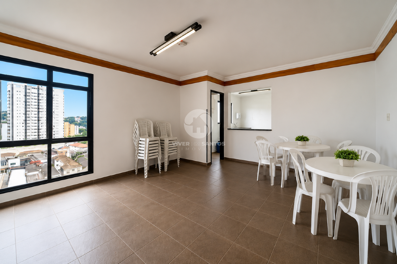 Apartamento à venda, 2 quartos, 1 vaga, Campo Grande - Santos/SP em Campo Grande, Santos — foto 27