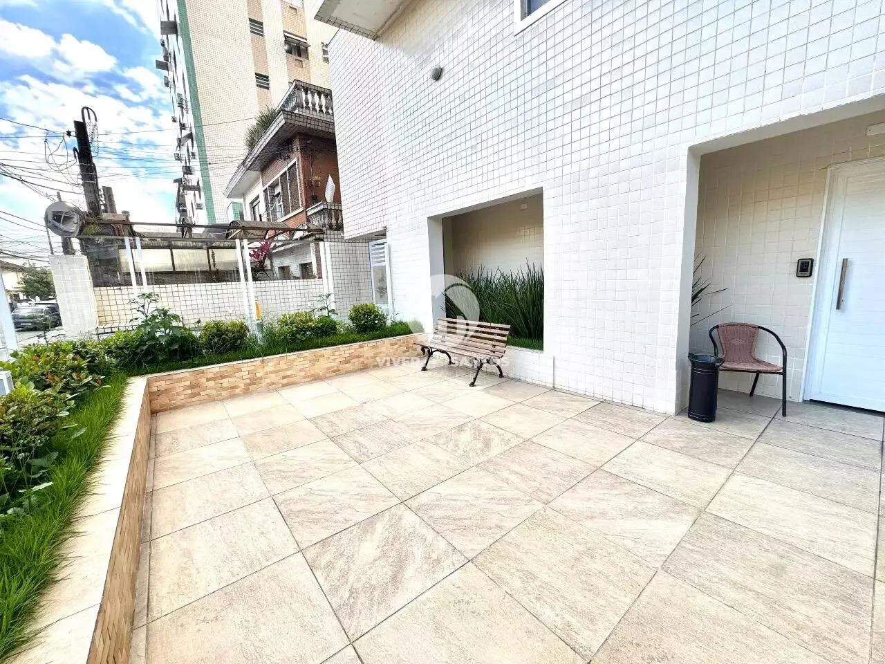Apartamento 2 Dormitórios, Sacada, Dependência Completa e Portaria 24h no Campo Grande – Santos/SP em Campo Grande, Santos — foto 24