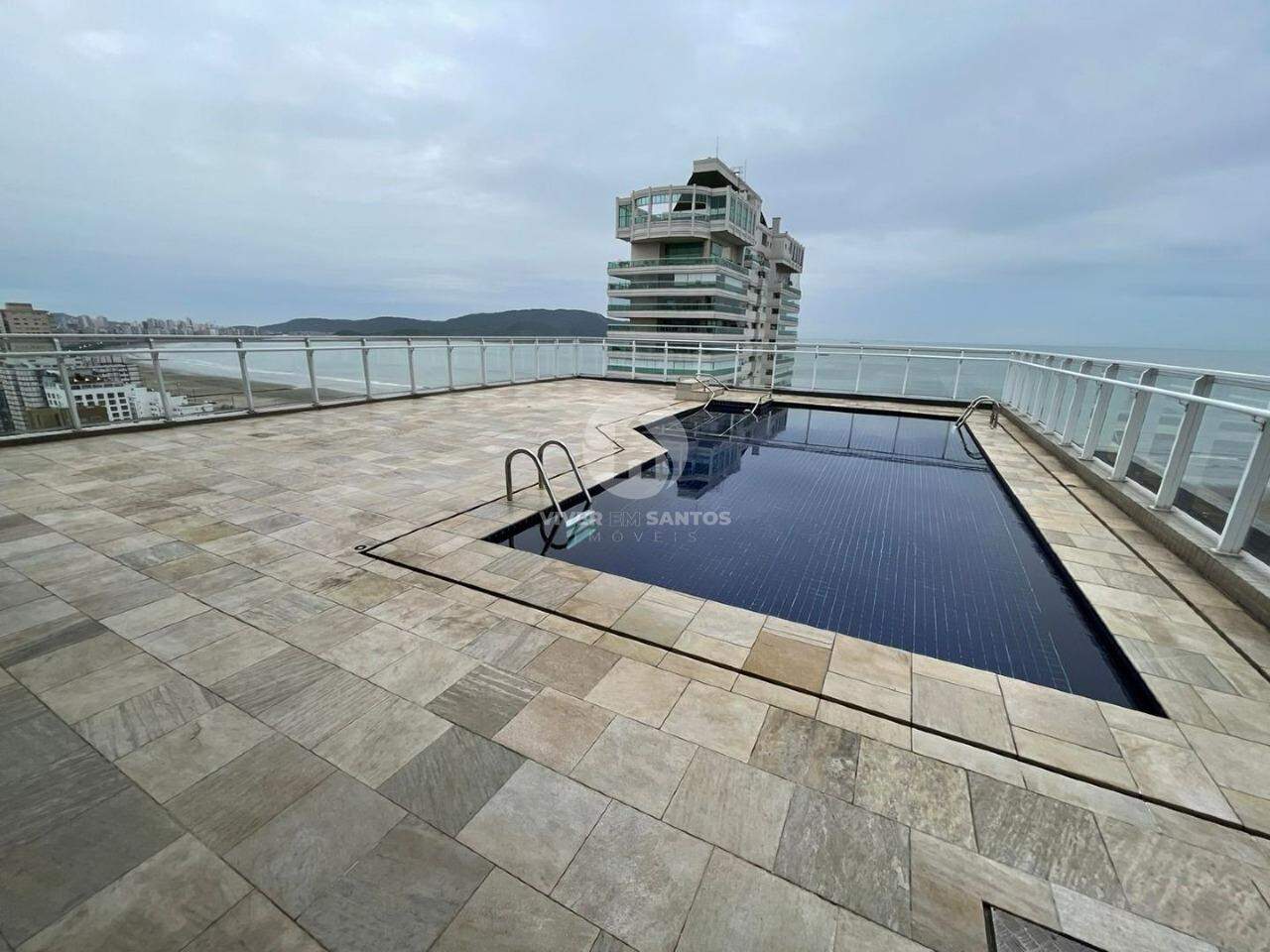 Apartamento com Vista Mar e Lazer Completo com 2 quartos no Gonzaga em Gonzaga, Santos — foto 16