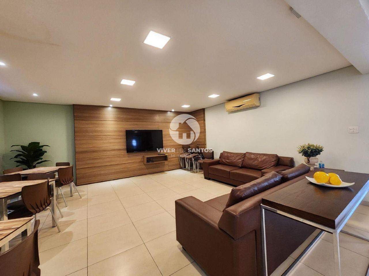 Apartamento 3 Dormitórios, Suíte, Porteira Fechada e Vista Mar na Ponta da Praia - Santos SP em Ponta da Praia, Santos — foto 42