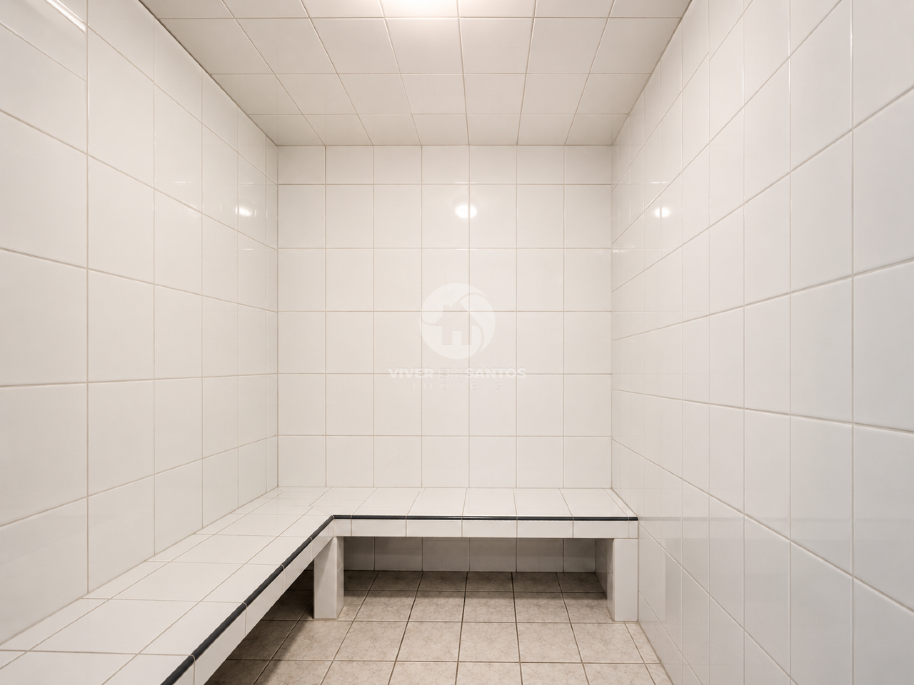 Apartamento Porteira Fechada, 3 Dormitórios, Vista para o Mar e Garagem no Boqueirão – Santos/SP em Boqueirão, Santos — foto 26