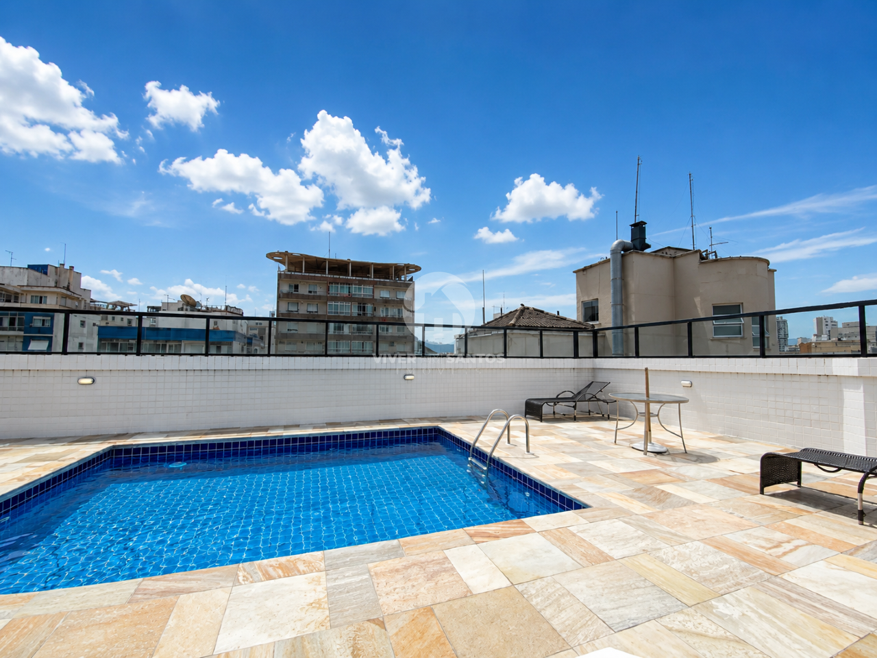 Apartamento Porteira Fechada, 3 Dormitórios, Vista para o Mar e Garagem no Boqueirão – Santos/SP em Boqueirão, Santos — foto 22