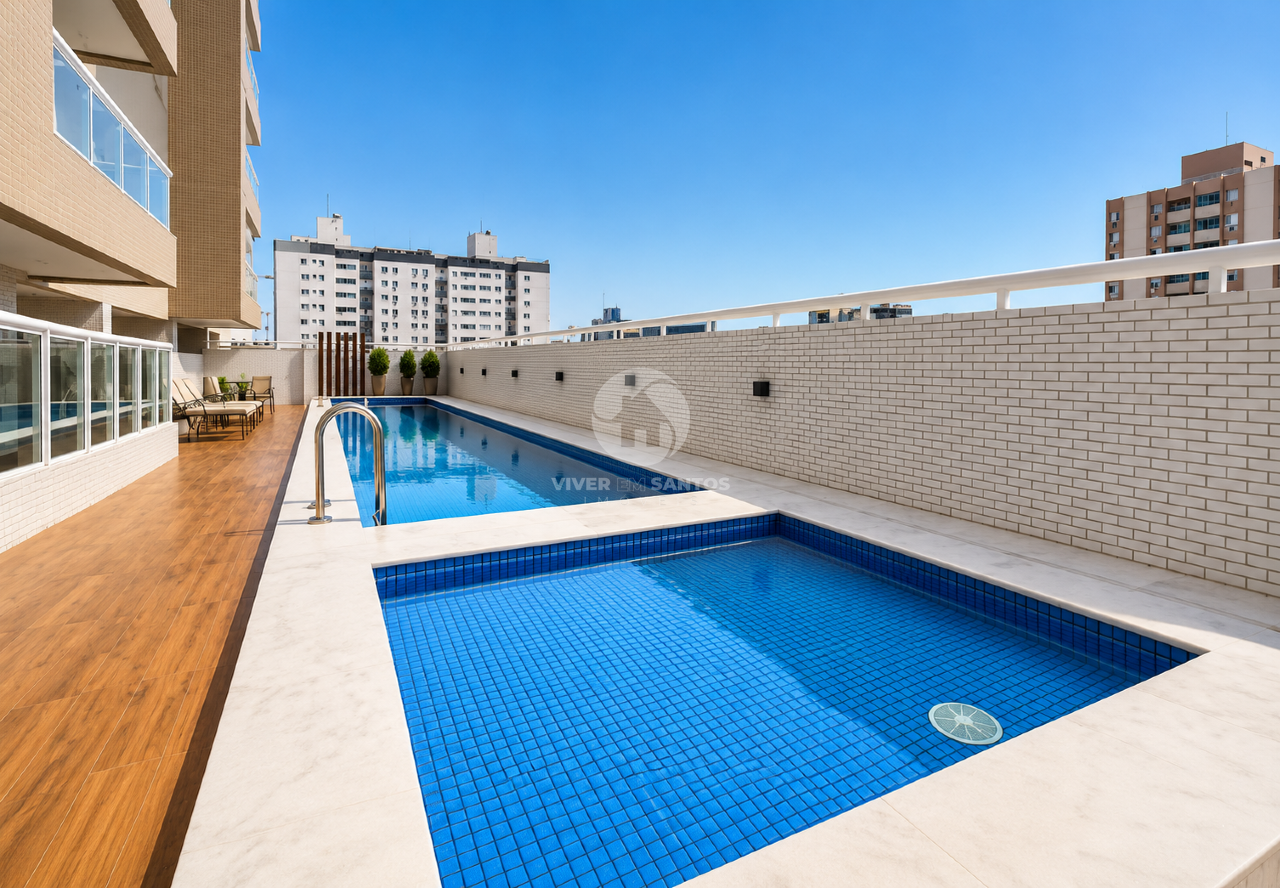Apartamento à venda, 2 quartos, 1 suíte, 1 vaga, Marapé - Santos/SP em Marapé, Santos — foto 21