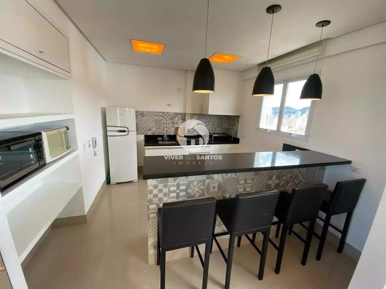 Apartamento Duplex Novo 3 quartos sendo 1 suíte e varanda com churrasqueira - 3 vagas e lazer em Vila Mathias, Santos — foto 31