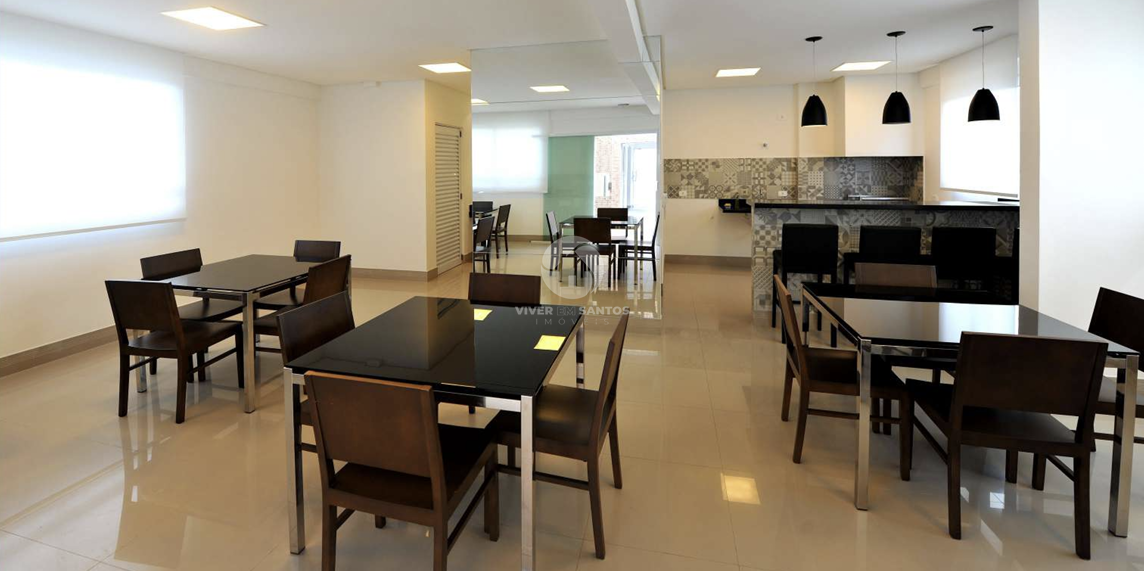 Apartamento Duplex Novo 3 quartos sendo 1 suíte e varanda com churrasqueira - 3 vagas e lazer em Vila Mathias, Santos — foto 29