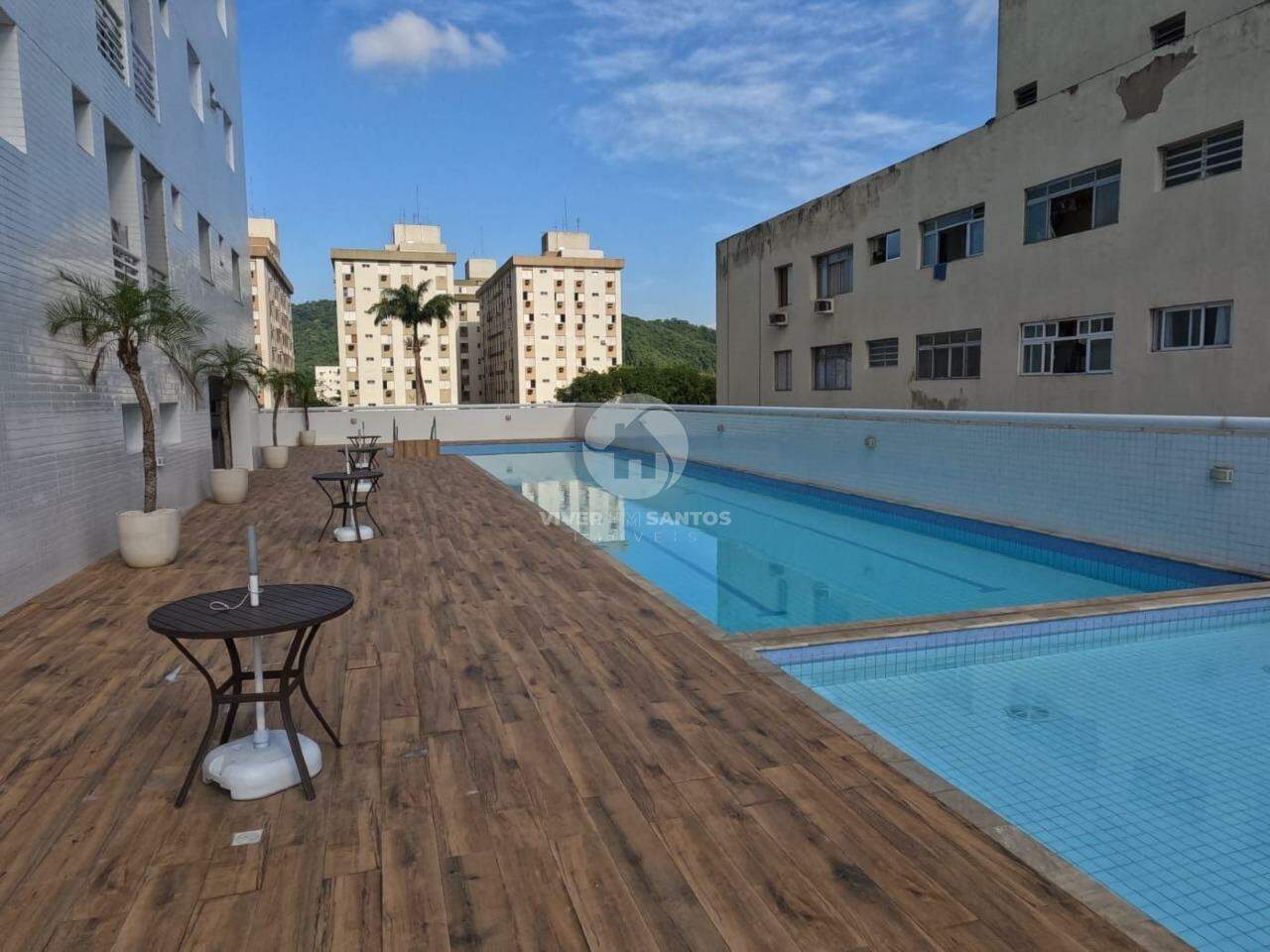 Apartamento dois dormitórios com varanda gourmet em Vila Belmiro, Santos — foto 27