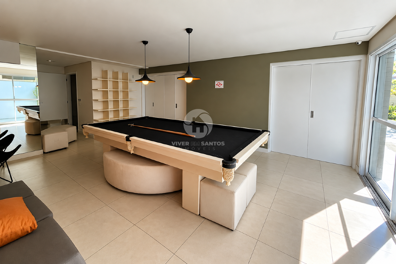 Apartamento 70 m², 2 Dormitórios, Suíte, Varanda, Sol da Manhã e Lazer Completo na Pompéia – Santos/SP em Pompéia, Santos — foto 23