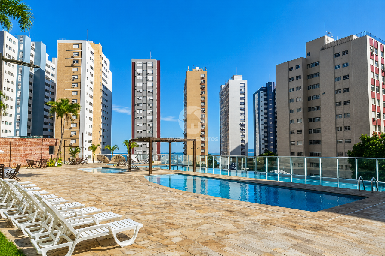Apartamento 2 Dormitórios com Varanda Gourmet – Enseada das Orquídeas em José Menino, Santos — foto 15