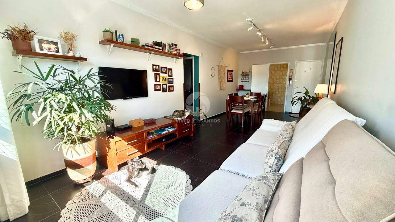 Apartamento 2 Dormitórios, 1 Vaga, de Frente e Elevador no Embaré - Santos SP em Embaré, Santos — foto 4