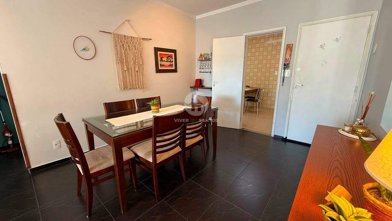 Apartamento 2 Dormitórios, 1 Vaga, de Frente e Elevador no Embaré - Santos SP em Embaré, Santos — foto 6