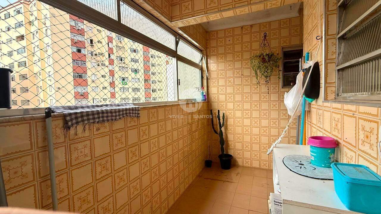 Apartamento 2 Dormitórios, 1 Vaga, de Frente e Elevador no Embaré - Santos SP em Embaré, Santos — foto 21