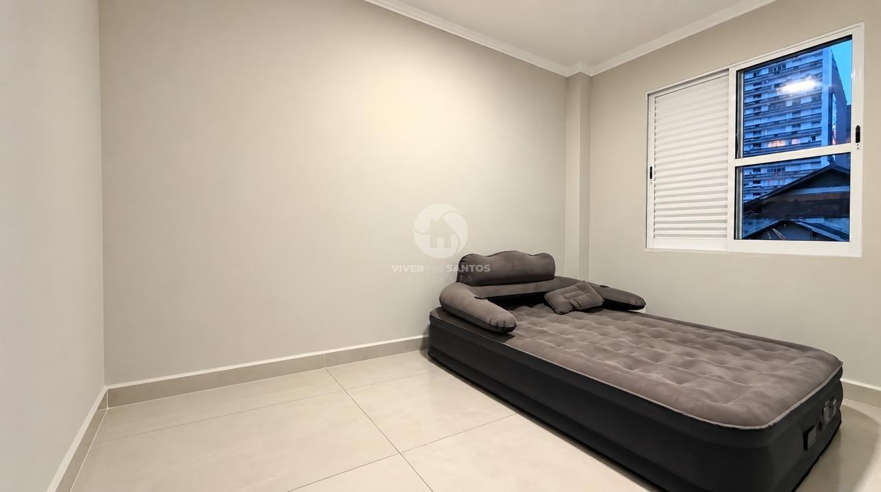 Apartamento Reformado, 2 Dormitórios, Cozinha Planejada e Próximo à Praia no Gonzaga – Santos/SP em Gonzaga, Santos — foto 13