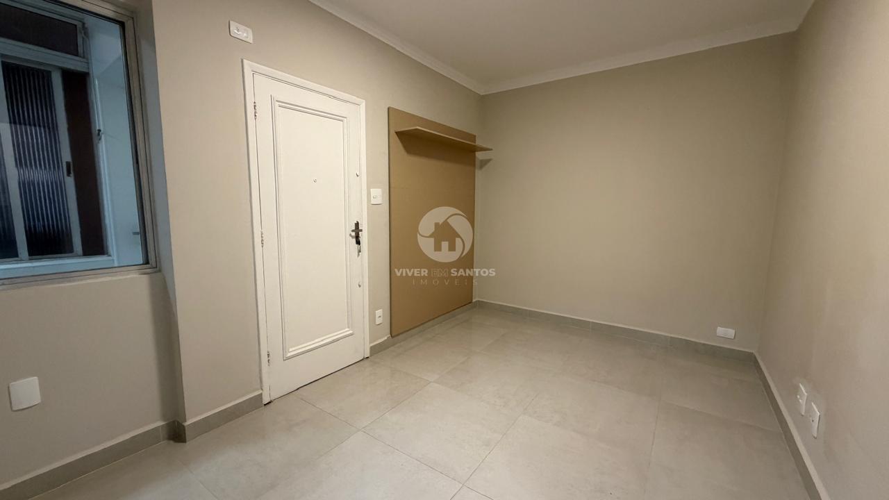 Apartamento Reformado, 2 Dormitórios, Cozinha Planejada e Próximo à Praia no Gonzaga – Santos/SP em Gonzaga, Santos — foto 2